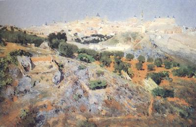 Aurelio de Beruete View of Toledo from the Olive Groves (nn02) Germany oil painting art